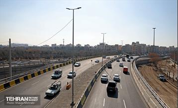 تقاطع سه سطحی بزرگراه‌های شهید نواب صفوی(شهید یارجانی) و شهید تندگویان 39