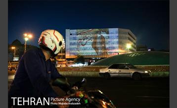 ویدئو مپینگ آزادسازی خرمشهر در میدان انقلاب اسلامی 1