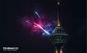 نورافشانی جشن ۲۲ بهمن 5