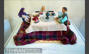 مجسمه مینیاتورهای جهانگیرارجمند در باغ موزه نگارستان 35