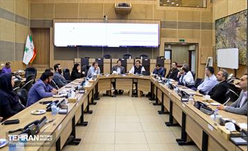 حضور مدیرکل سرمایه انسانی شهرداری تهران در ستاد مدیریت بحران شهرداری تهران 23