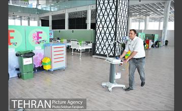 نقاهتگاه بیماران کرونایی در مرکز سلامت ایران مال 5