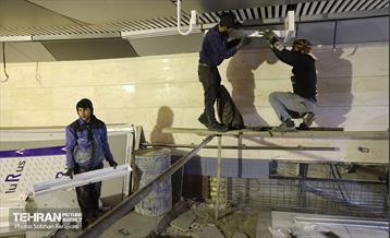 توسعه متروی تهران؛ ایستگاه شهدای کن 20