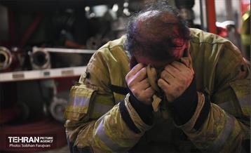 آتش سوزی در خیابان بهار تهران 23