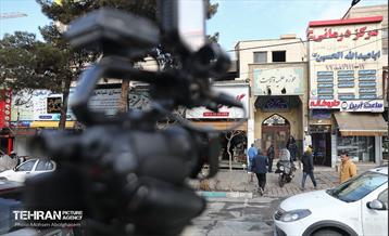 بازدید خبرنگاران رسانه‌های خارجی از تخریب اموال عمومی شهر 27