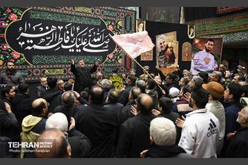 تشییع پیکر شهید گمنام در مسجد حجت(عج) 21