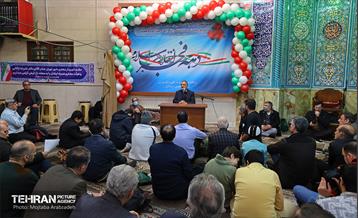 قرار خدمت؛ دیدار مردمی شهردار تهران در مسجد جامع باغ فیض 2