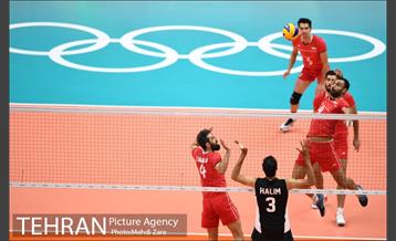 دیدار والیبال ایران و مصر در المپیک ریو 11