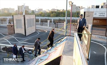 بازدید کمیسیون برنامه و بودجه شورای شهر از پروژه‌های منطقه 11 34