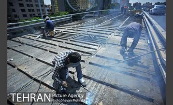 بازسازی پل کریمخان 45