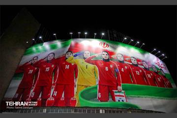 مراسم استقبال از تیم ملی فوتبال زنان ایران 43