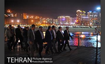 بازدید شهردار مونترال از دریاچه شهدای خلیج فارس(دریاچه چیتگر) 3