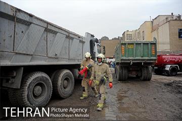هشتمین روز آواربرداری ساختمان پلاسکو-2 8
