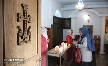 حضور سخنگوی شهرداری تهران در کلیسای گریگور مقدس 19