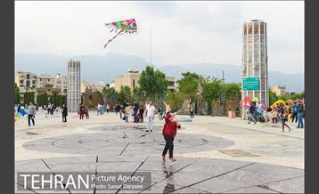 جشنواره بادبادک ها در بوستان آب و آتش 5