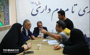 دیدار مردمی شهردار تهران با مردم منطقه هشت