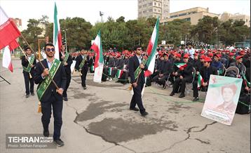 آئین بازگشایی مدرسه البرز 46