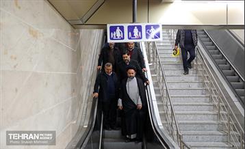 تست گرم بخش میانی خط ۶ مترو تهران 13