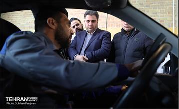 آیین رونمایی از تجهیزات نوین معاینه فنی شهرداری تهران 8