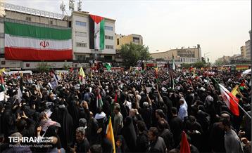 تشییع پیکر شهید اسماعیل هنیه در تهران - 2 29