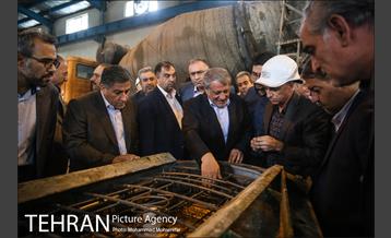 بازدید اعضای شورا شهر از تصفیه خانه فاضلاب فیروزبهرام 14