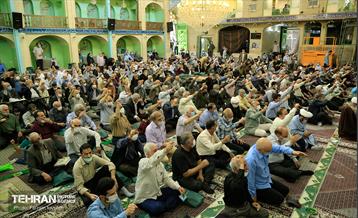 نماز جمعه و راهپیمایی روز قدس در منطقه کن