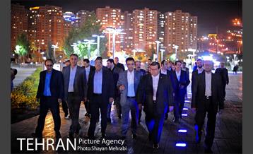 بازدید شهردار مونترال از دریاچه شهدای خلیج فارس(دریاچه چیتگر) 1