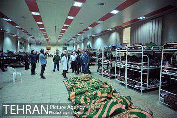 سرپرست شهرداری تهران و رئیس مرکز ارتباطات و امور بین الملل شهرداری تهران در بازدید از فعالیت‌های شبانه شهرداری و زندگی شبانه مردم تهران 40