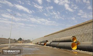 بازدید شهردار تهران از پروژه بزرگراه شهید بروجردی 2