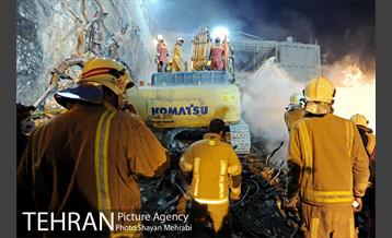 هفتمین روز آواربرداری ساختمان پلاسکو-1 10