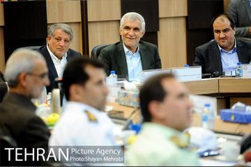 دومین جلسه شورای هماهنگی مدیریت بحران شهر تهران 13
