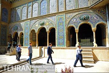 بازدید شهردار بلگراد از کاخ گلستان 6