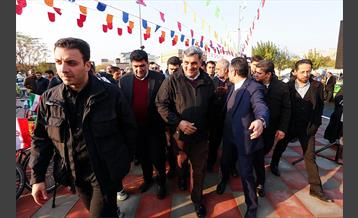 آیین بهره برداری از 17 پروژه مدیریت شهری در منطقه  4