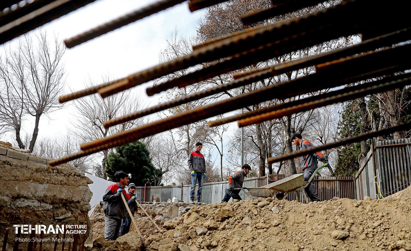 احداث مجموعه فرهنگی مقبره الشهدای بهاران
