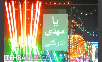 خیابان های تهران در شب میلاد امام زمان (عج) 18