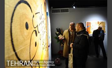 افتتاح ششمین نمایشگاه خط‌نگاره‌های ابراهیم حقیقی 24