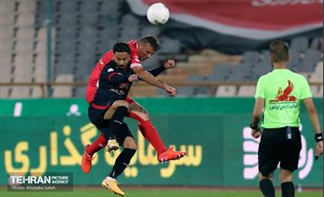 دیدار تیم های فوتبال پرسپولیس و نساجی مازندران 5