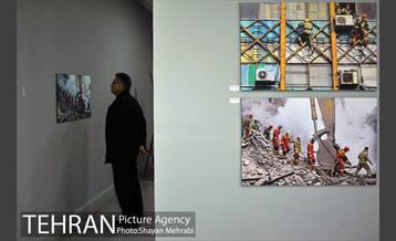 افتتاح نمایشگاه عکس پلاسکو در خانه هنرمندان 3