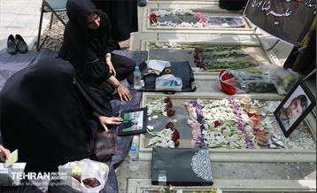 مزار شهدای مقاومت ملی در قطعه 42 بهشت زهرا (س) 29