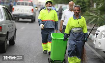 حضور پرسنل خدمات شهری در مسیر راهپیمایی روز قدس 4