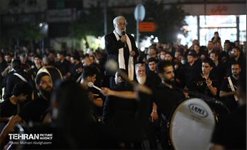 عزاداری شب تاسوعای حسینی در میدان منیریه 4