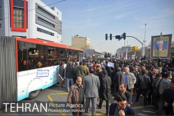 ساماندهی شهر پس از تشییع پیکر آیت الله هاشمی رفسنجانی 1