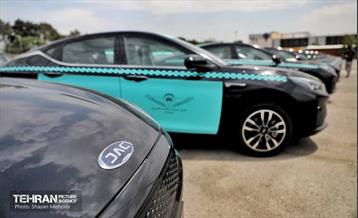 آیین ورود ۱۰۰۰ دستگاه تاکسی برقی به ناوگان حمل و نقل عمومی شهر تهران 32