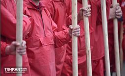 مانور برف روبی در منطقه ۳ تهران 8