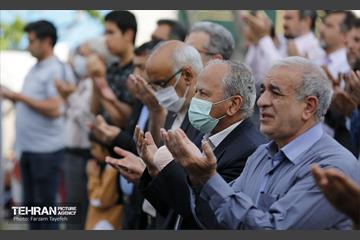 اقامه نماز عید سعید فطر در محله شهران 28
