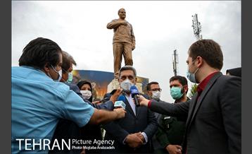 رونمایی از تندیس سردار شهید حاج قاسم سلیمانی 19