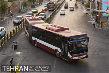 فعالیت شبانه روزی BRT تهران 2