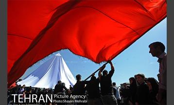 مراسم عاشورای حسینی در میدان امام حسین(ع) 2