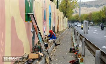 دیوارنگاره بوستان بهشت مادران 27
