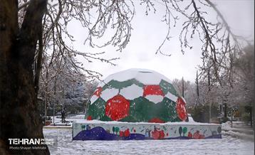 بارش نخستین برف زمستانی در تهران 21